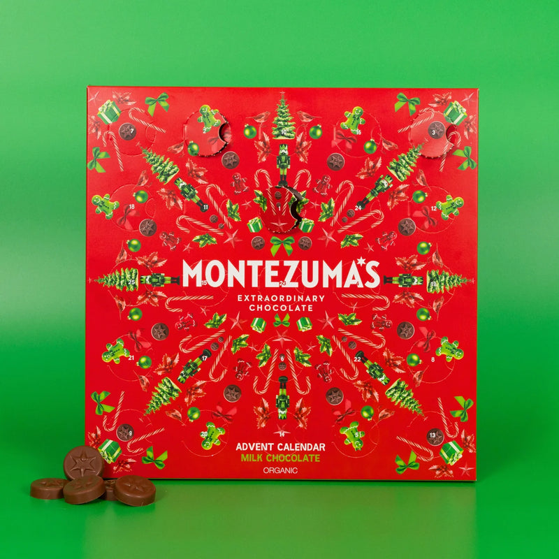 Christmas 2025 Milk Chocolate Advent Calendar - Montezuma's - 150g