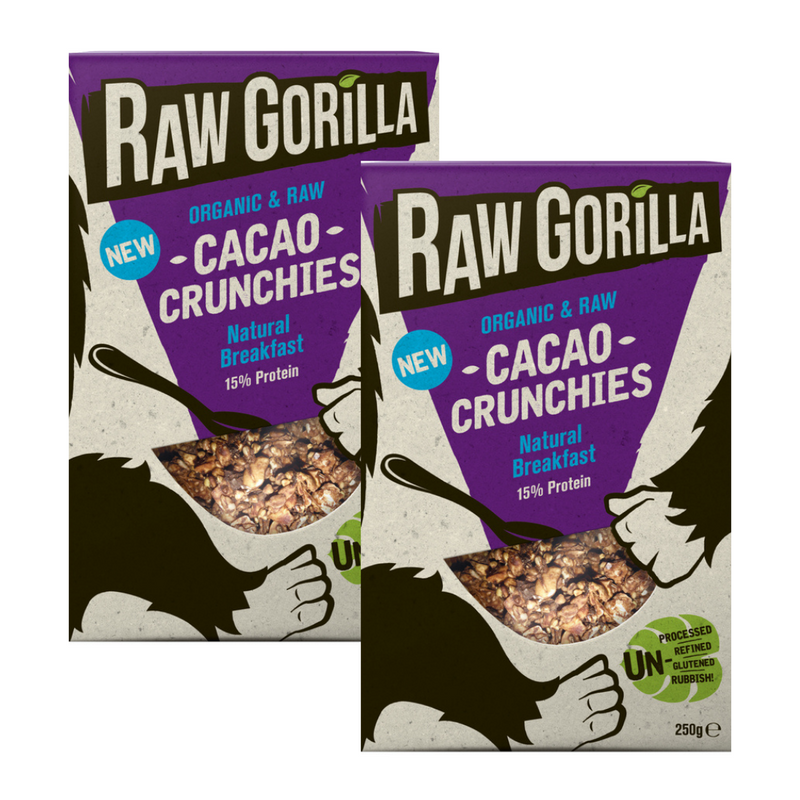 Cacao Crunchies - 250g - Raw Gorilla