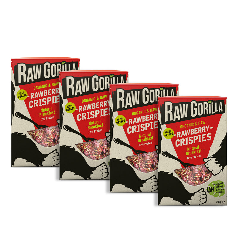 Rawberry Crispies - 250g - Raw Gorilla
