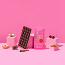 Bakewell au chocolat noir 60 % avec cerises et amandes - Chocolat divin - 180 g