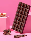 Bakewell au chocolat noir 60 % avec cerises et amandes - Chocolat divin - 180 g