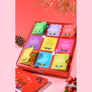 Premium Holiday Collection Red Gift Tin - English Tea Shop - 72 Bags