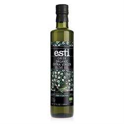 Greek Organic Extra Virgin Olive Oil - Esti - 500ml