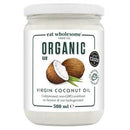 Organic Raw Cold-Pressed Virgin Coconut Oil - Eat Wholesome - 500ml