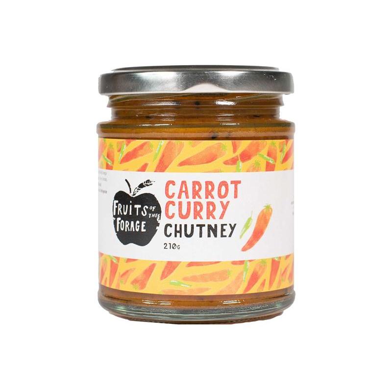 Carrot Curry Chutney - Fruits of the Forage - 200g