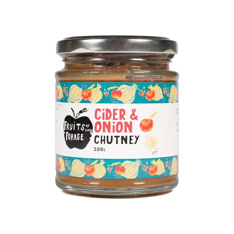 Herefordshire Cider & Onion Chutney - Fruits of the Forage - 200g