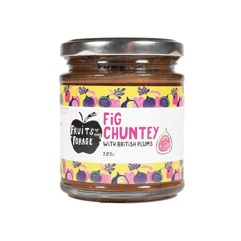 Fig Chutney with British Plums - Fruits of the Forage - 205g