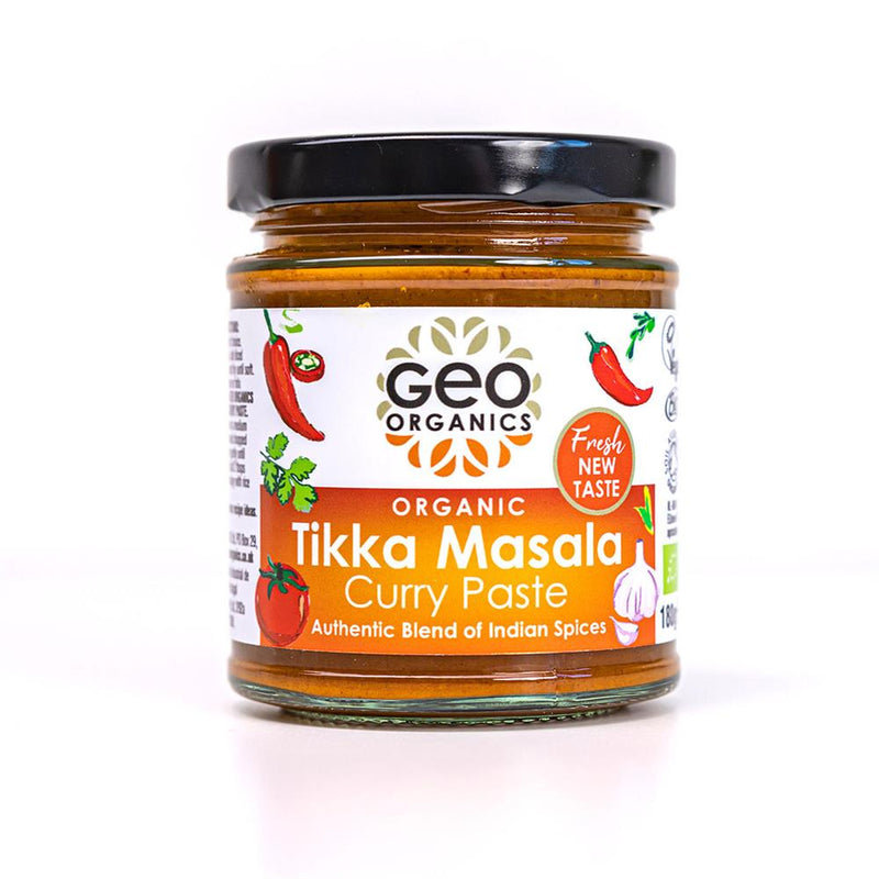 Organic Tikka Masala Curry Paste - Geo Organics - 180g