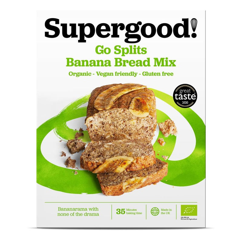 Go Splits Banana Bread Mix - Supergood - 250g