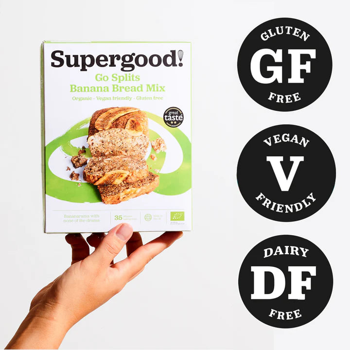 Go Splits Banana Bread Mix - Supergood - 250g