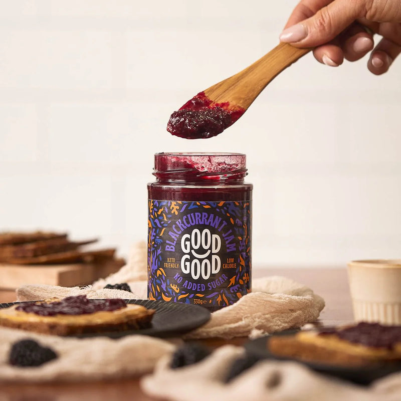 Blackcurrant Jam - Good Good - 330g