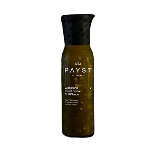  Payst - Handmade Premium Ginger & Sweet Green Chilli Sauce - 250ml