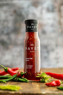 Gourmet meal glazed with Payst Premium Sweet Chilli Sauc
