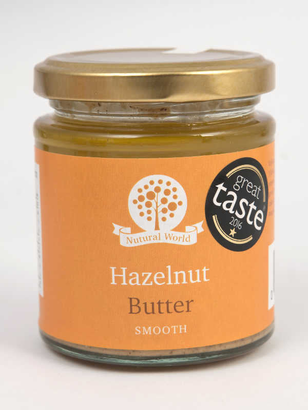 Smooth Hazelnut Nut Butter - Nutural World - 170g