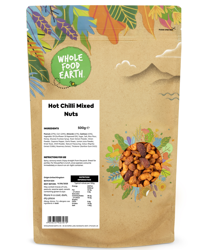 Hot Chilli Mixed Nuts