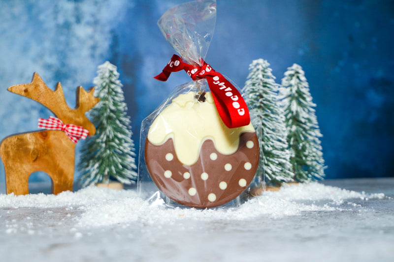 Organic Fair Trade Chocolate Christmas Pudding - Cocoa Loco - 70g