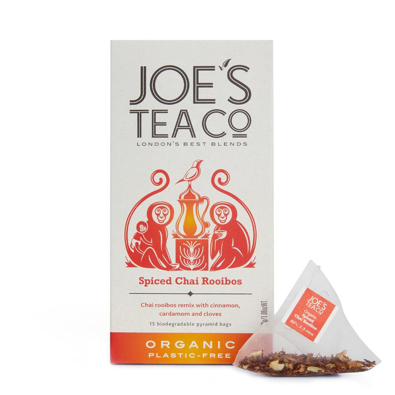 Spiced Chai Rooibos - Joes Tea Company - 15 Bags