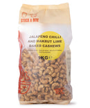 Noix de cajou grillées au piment jalapeño et au citron vert makraut - Stock &amp; Bite - 1 kg
