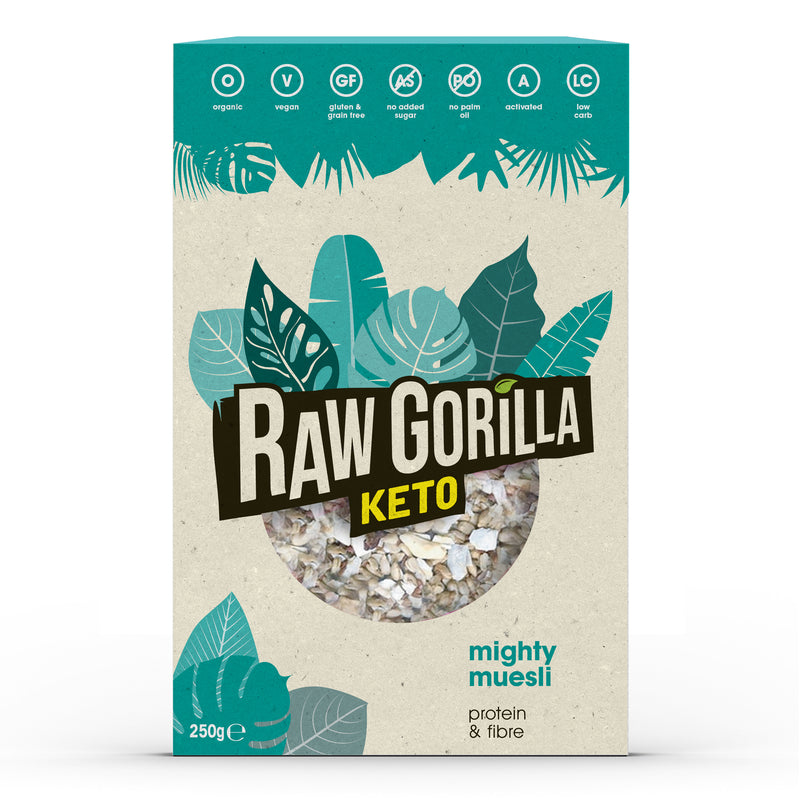 Organic Mighty Muesli Keto - 250g - Raw Gorilla
