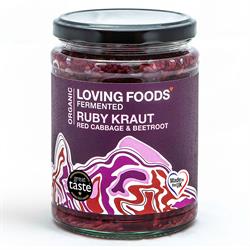 Organic Ruby Sauerkraut - Loving Food - 475g
