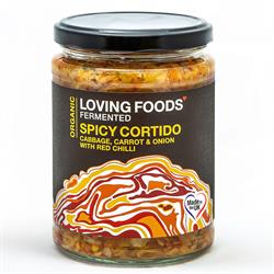 Organic Spicy Cortido Sauerkraut - Loving Food - 475g