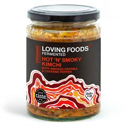 Organic Hot 'N' Smoky Kimchi - Loving Food - 475g