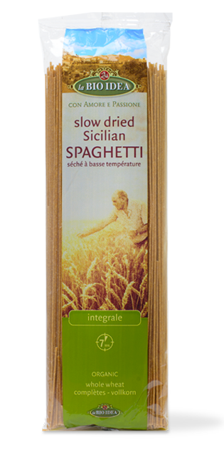 Organic Wholewheat Spaghetti - 500g - La Bio Idea
