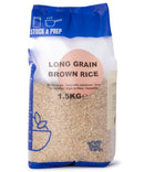 Long Grain Brown Rice - Stock & Prep - 1.5kg