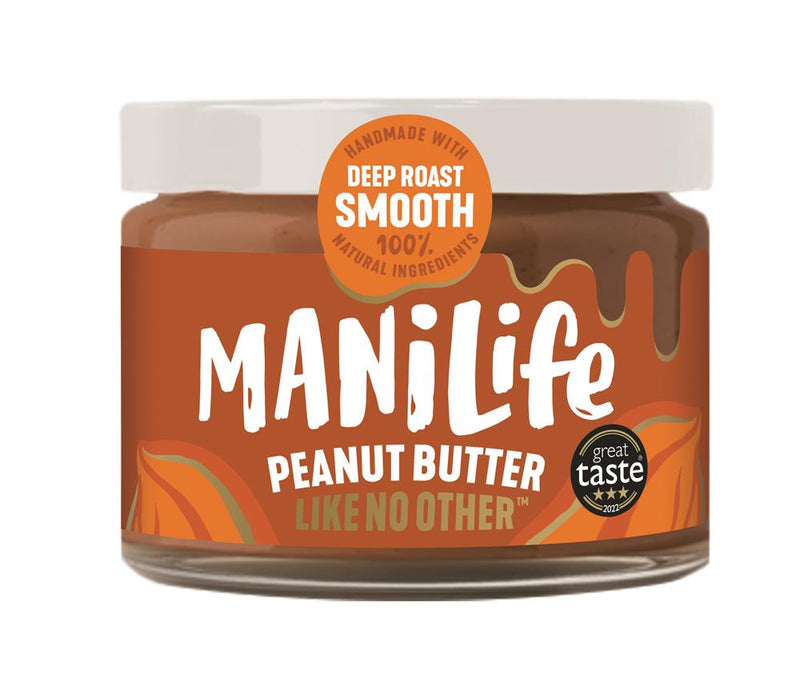 Deep Roast Smooth Peanut Butter - ManiLife - 275g