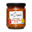 Organic Grilled Pepper Pesto - Mr Organic - 190g