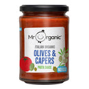 Mr Organic No Added Sugar Olives & Capers Pasta Sauce - 350g