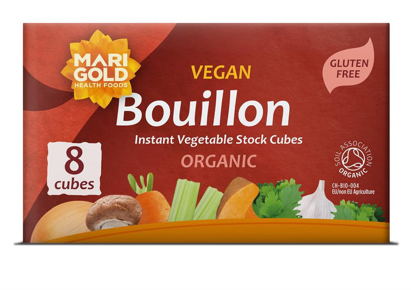 Organic Vegan Stock Cubes - 8pk - Marigold