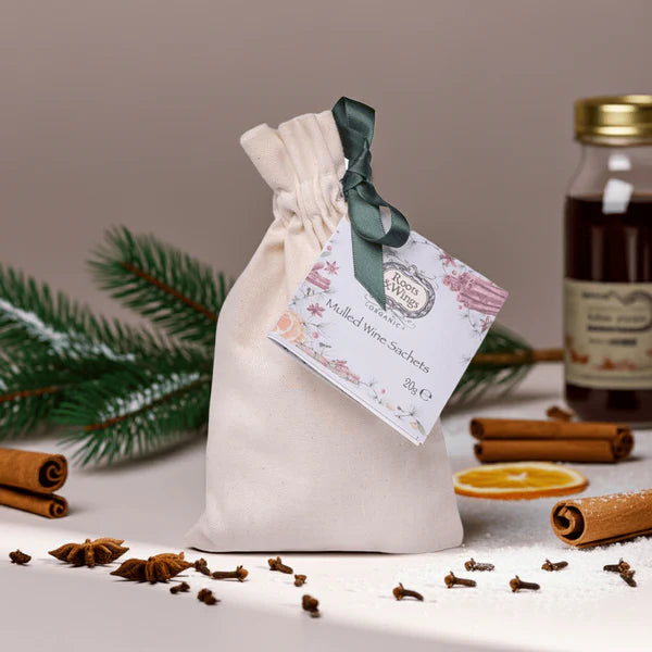 Organic Mulled Wine Sachets - Roots and Wings - 20g