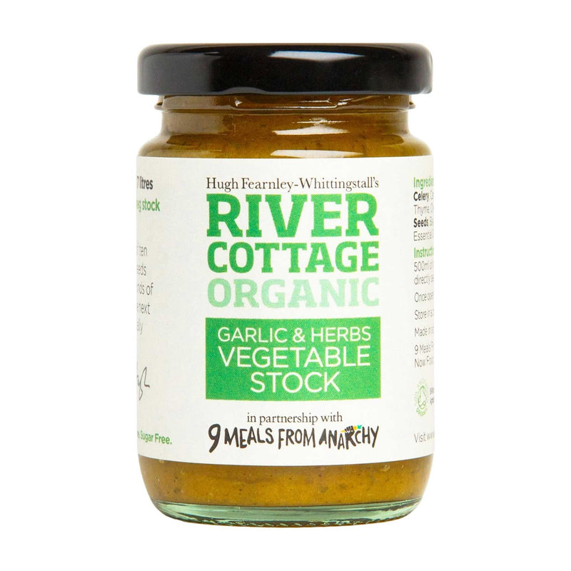 Organic Garlic and Herb Stock - 105g - River Cottage