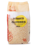 Nibbed Almonds - Stock & Bite - 1kg