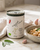 Nóstimo Organic Cannellini Beans 400g can — serving suggestion