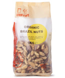 Organic Brazil Nuts - Stock & Bite - 1kg