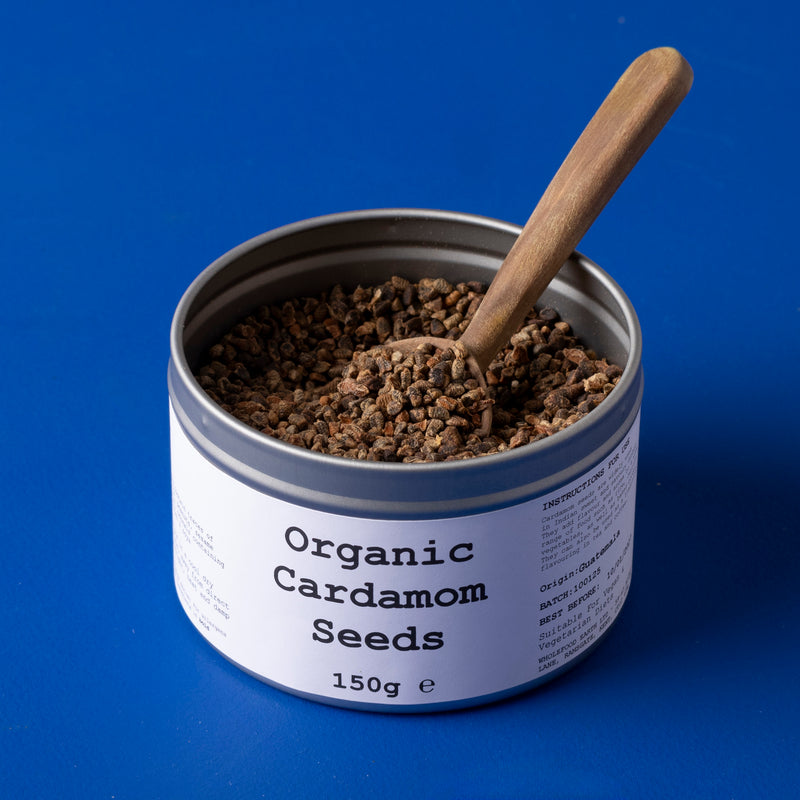 Organic Cardamom Seeds - Wild Elephant - 150g