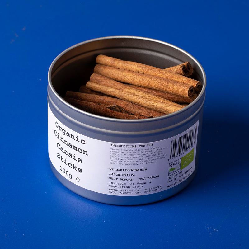 Organic Ceylon Cinnamon Sticks - Wild Elephant - 80g