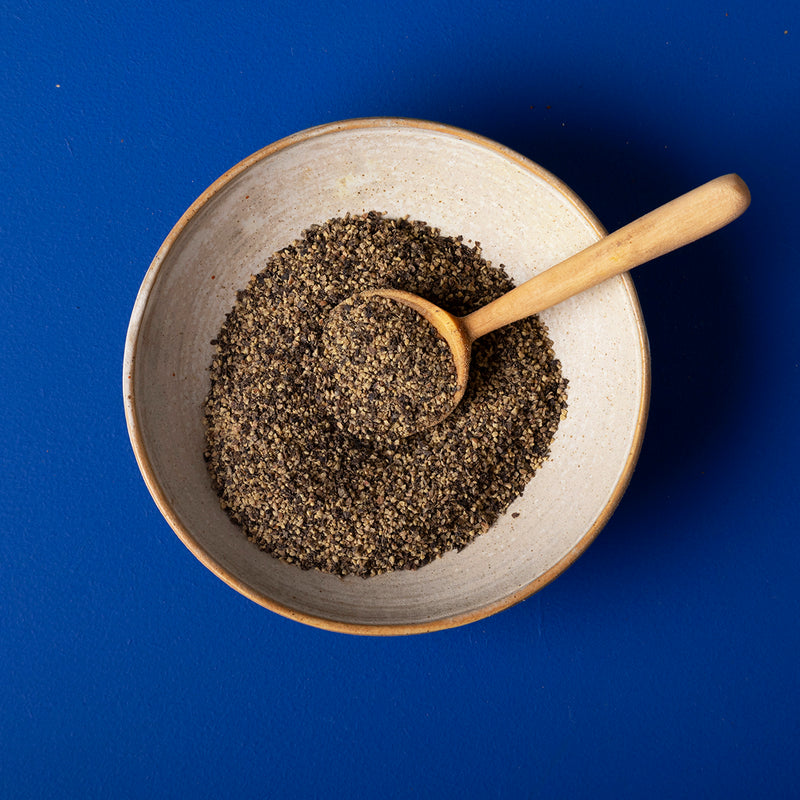 Organic Cracked Black Pepper - Wild Elephant