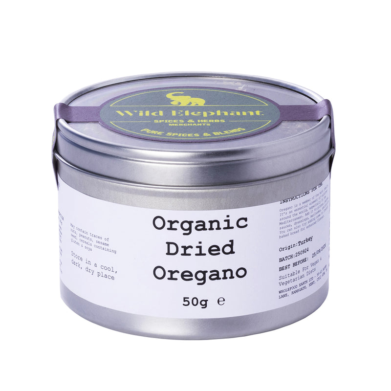 Organic Dried Oregano - Wild Elephant - 50g