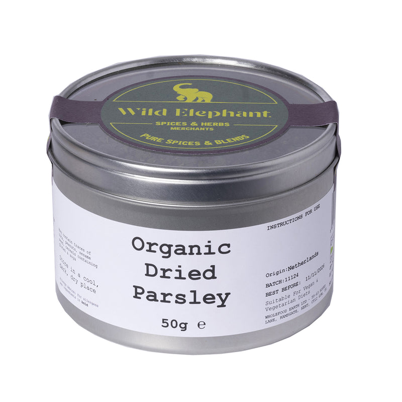 Organic Dried Parsley - Wild Elephant - 50g