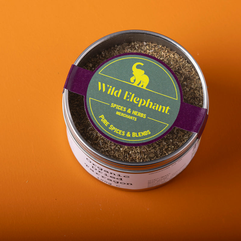 Organic Dried Tarragon - Wild Elephant - 100g