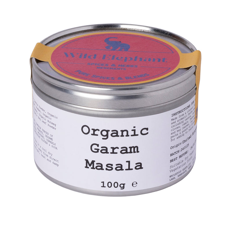 Organic Garam Masala - Wild Elephant - 100g