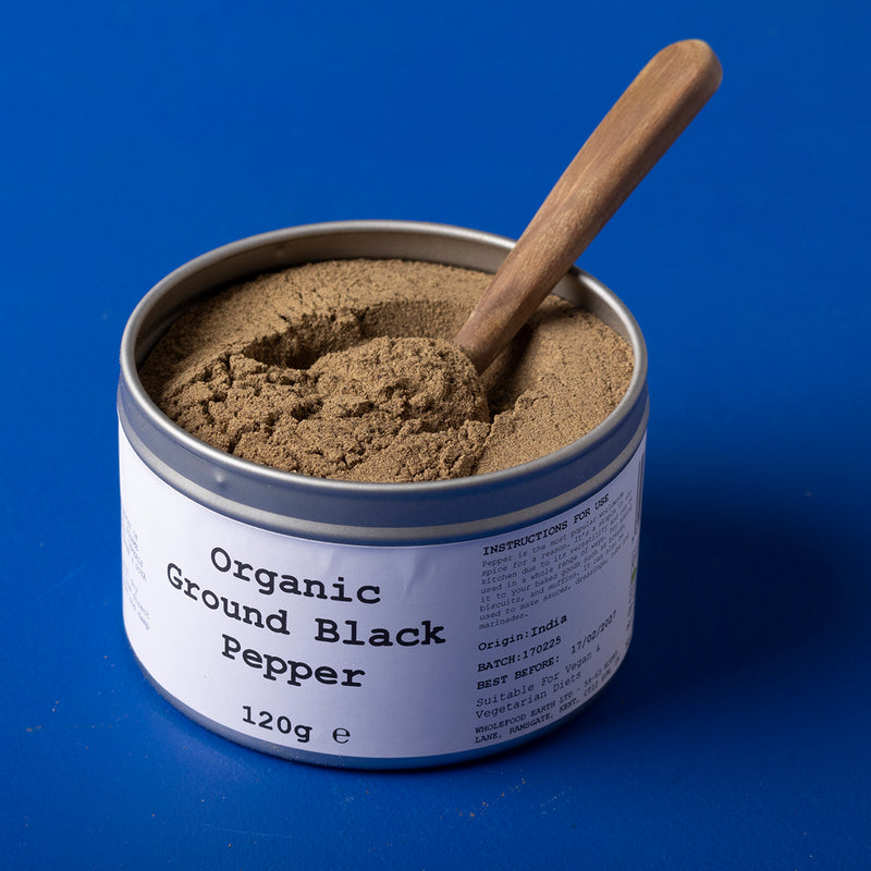 Organic Ground Black Pepper - Wild Elephant