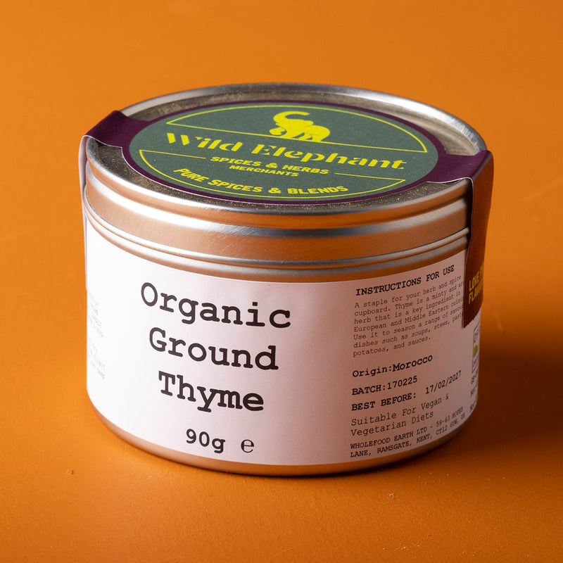 Organic Ground Thyme - Wild Elephant - 90g