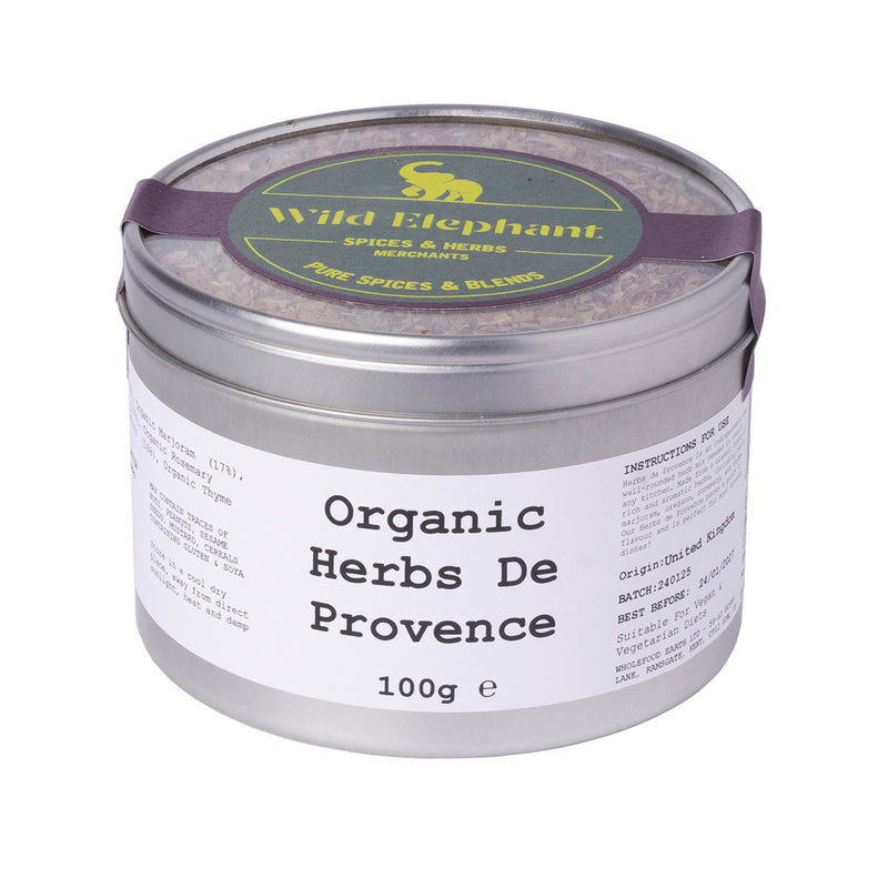 Organic Herbs de Provence - Wild Elephant - 100g