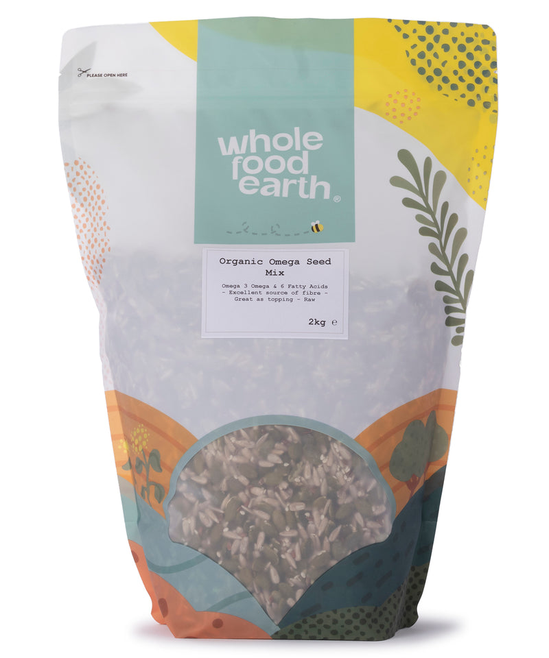 Organic Omega Seed Mix - (A blend of 4 Nutritious Seeds)
