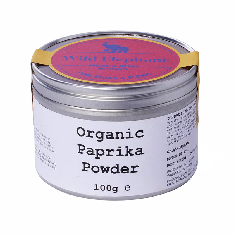 Organic Paprika Powder - Wild Elephant