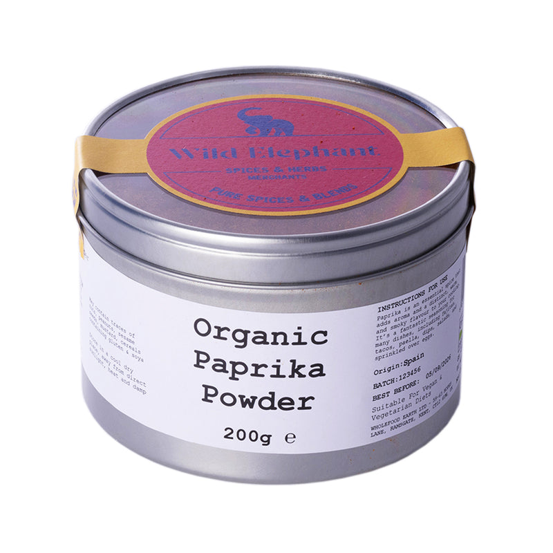 Organic Paprika Powder - Wild Elephant